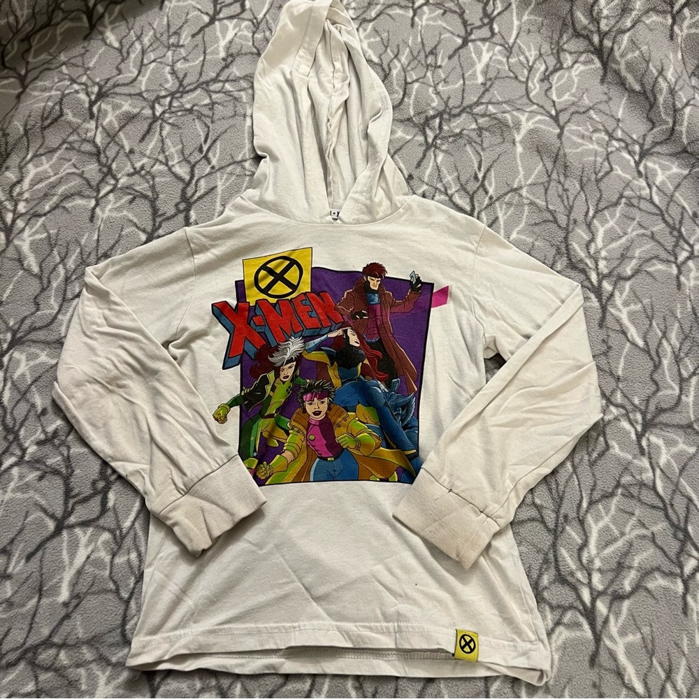 Boys Marvel X-Men Hoodie XS *Gambit